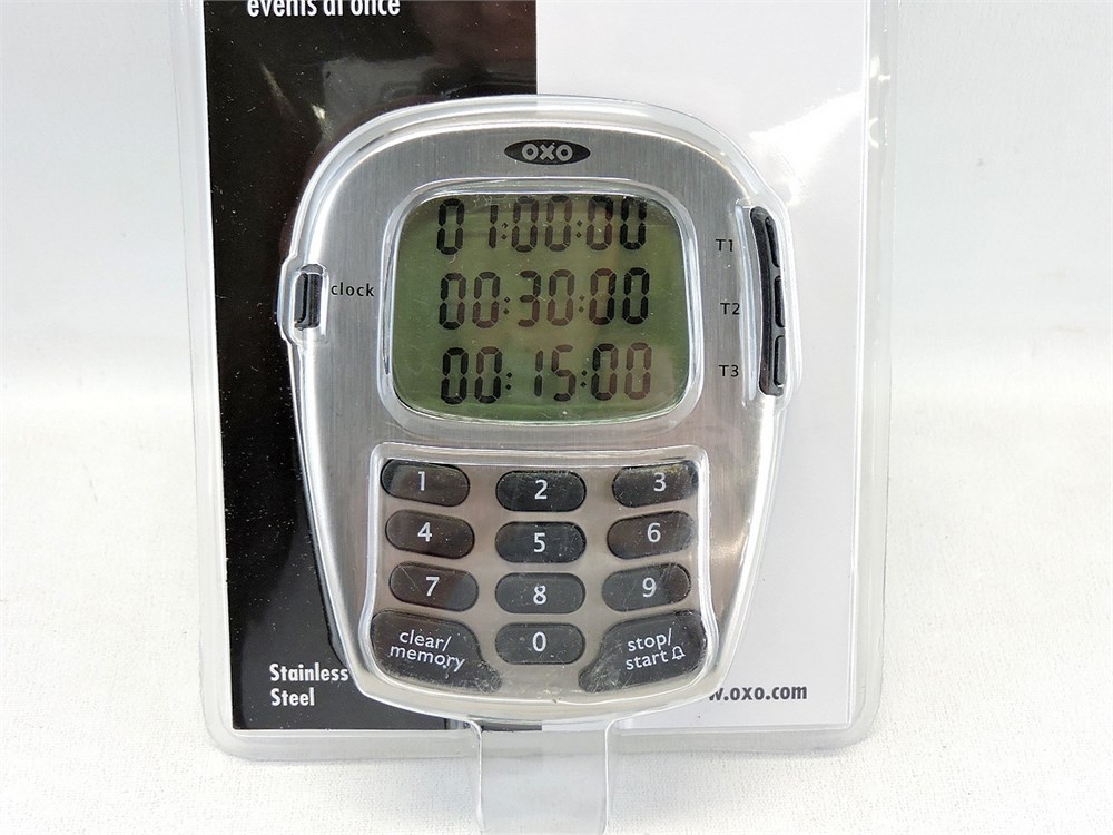 Police Auctions Canada - OXO Triple Digital Timer (228374B)
